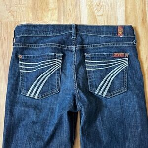 7 For All Mankind Women's Jeans - Dark Blue